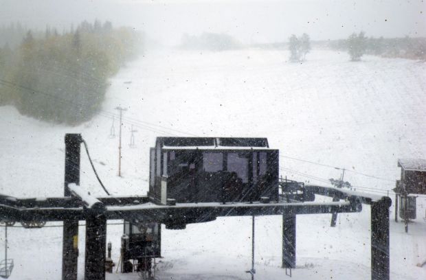 Snow at Pomerelle
